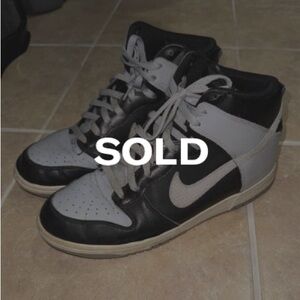 Nike Dunk High 2012 Wolf Grey J Pack Shadow Black